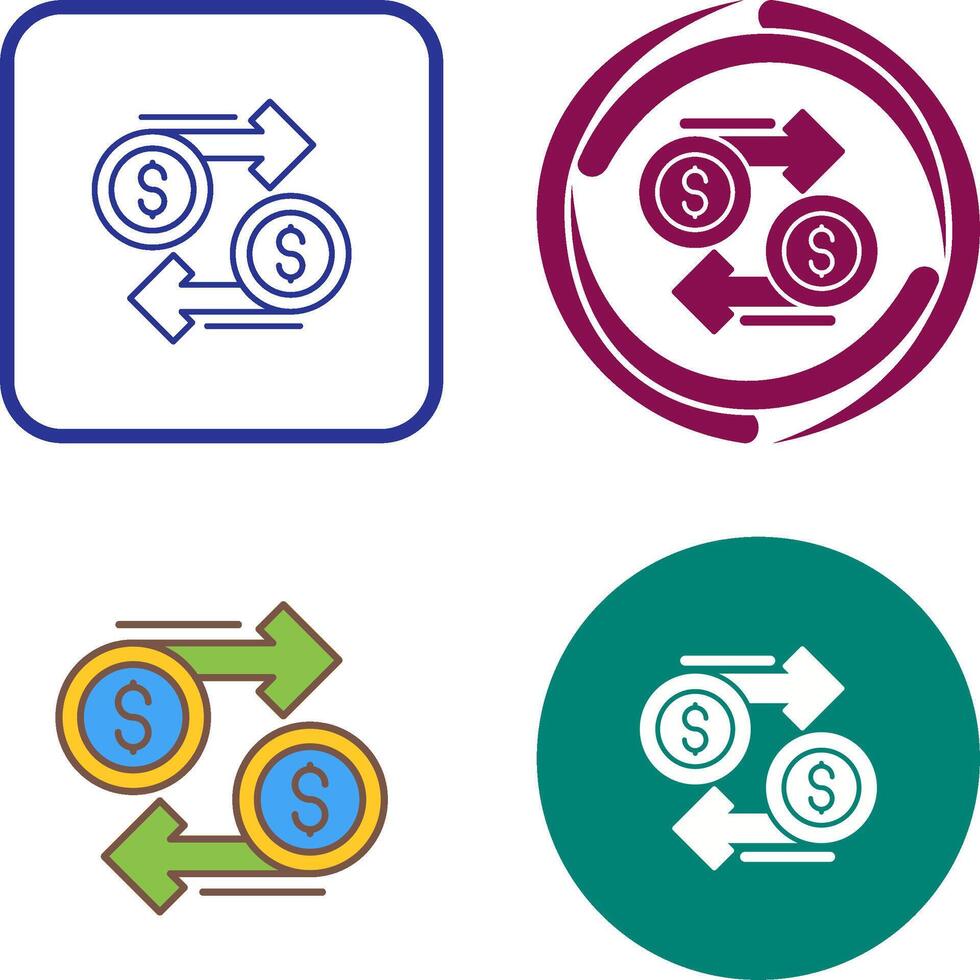 Dollar Icon Design vector