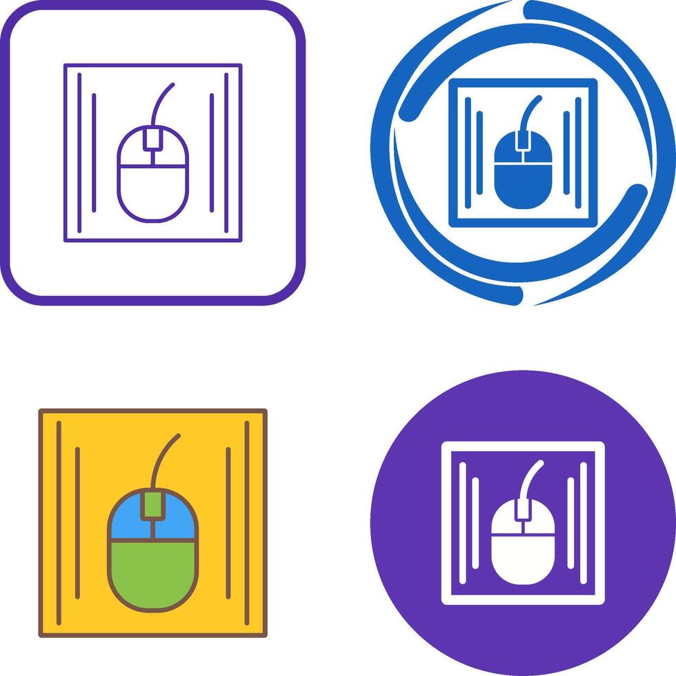 Mouse Icon Design vector
