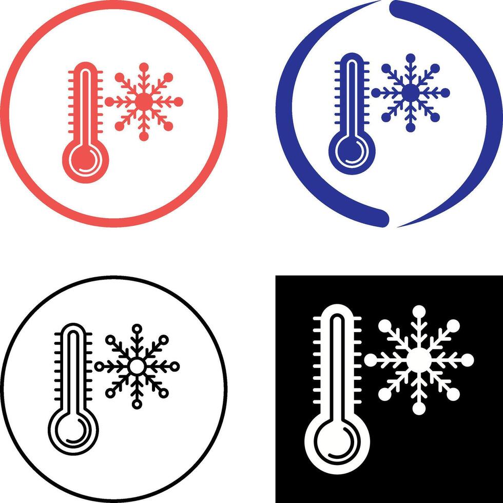 Cold Icon Design vector