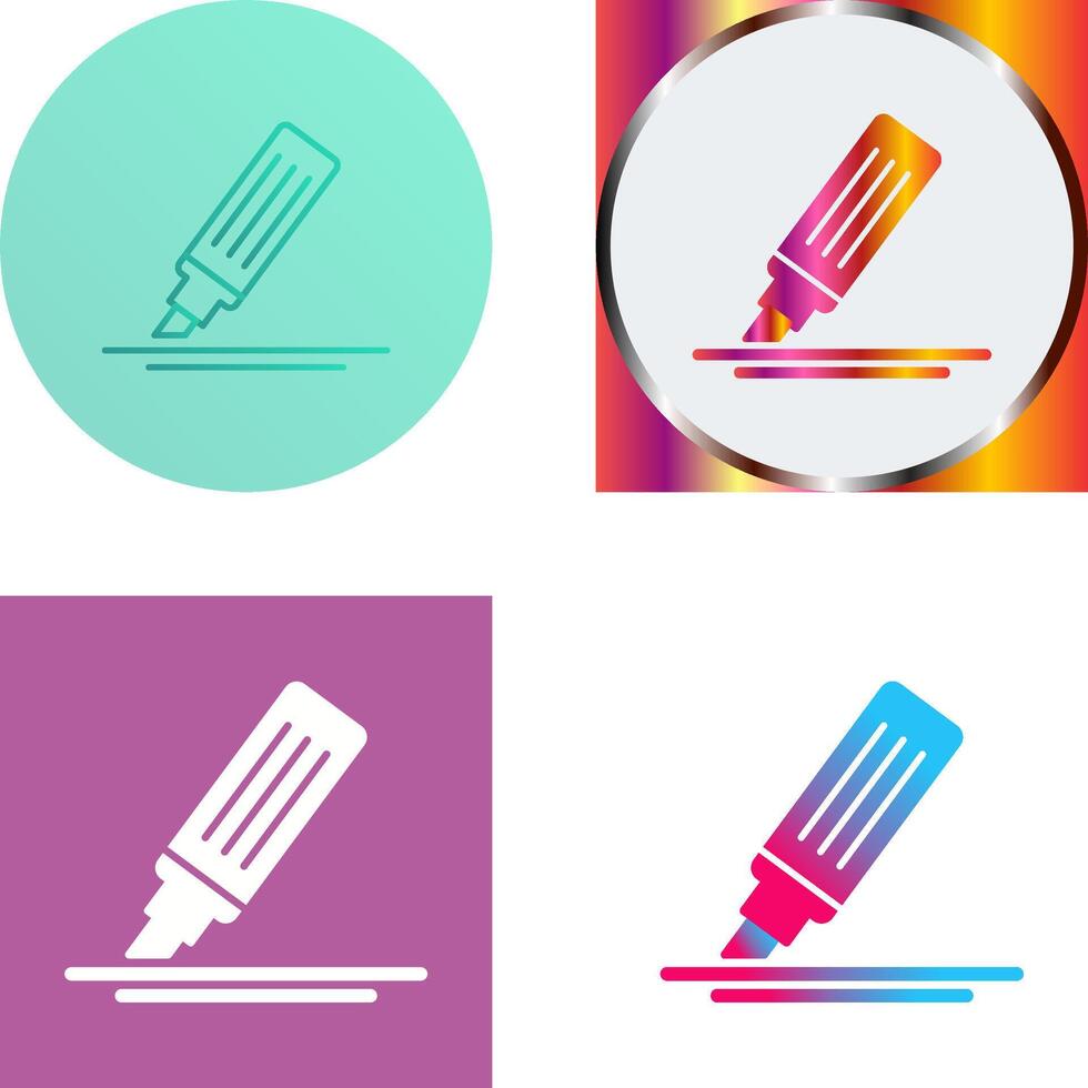 Marker Icon Design vector
