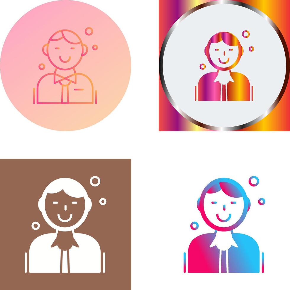 Employee Icon Design vector