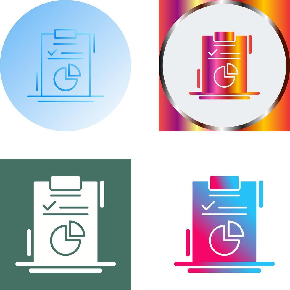 Diagram Icon Design vector