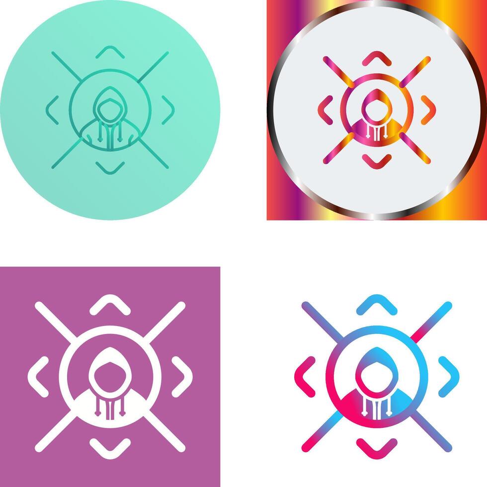 Target Icon Design vector