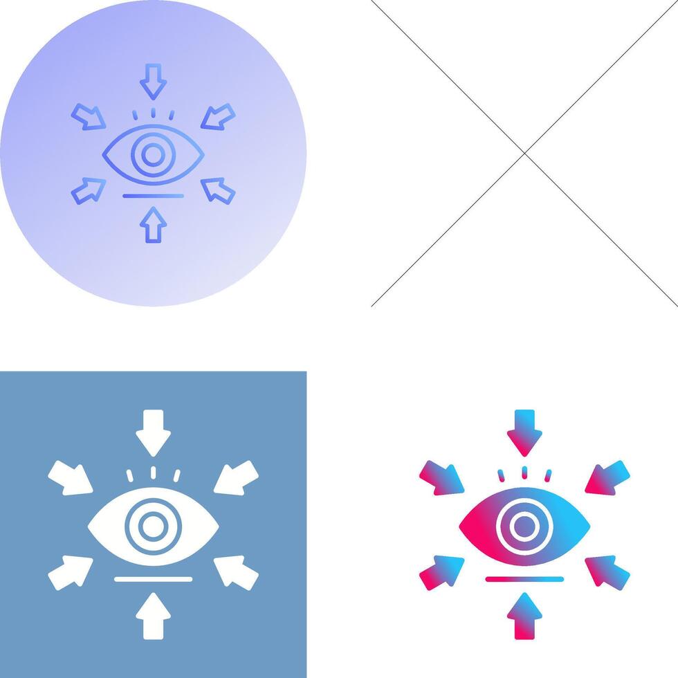 Visualization Icon Design vector