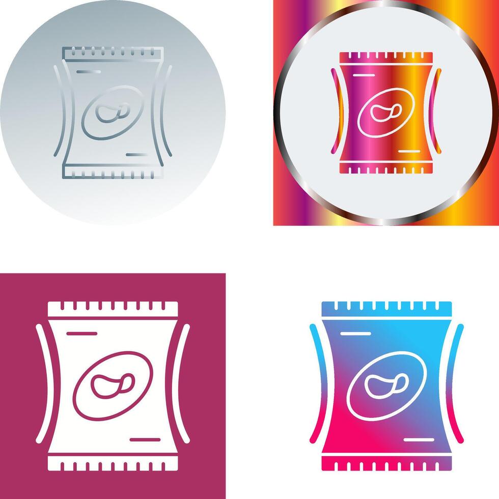Snack Icon Design vector