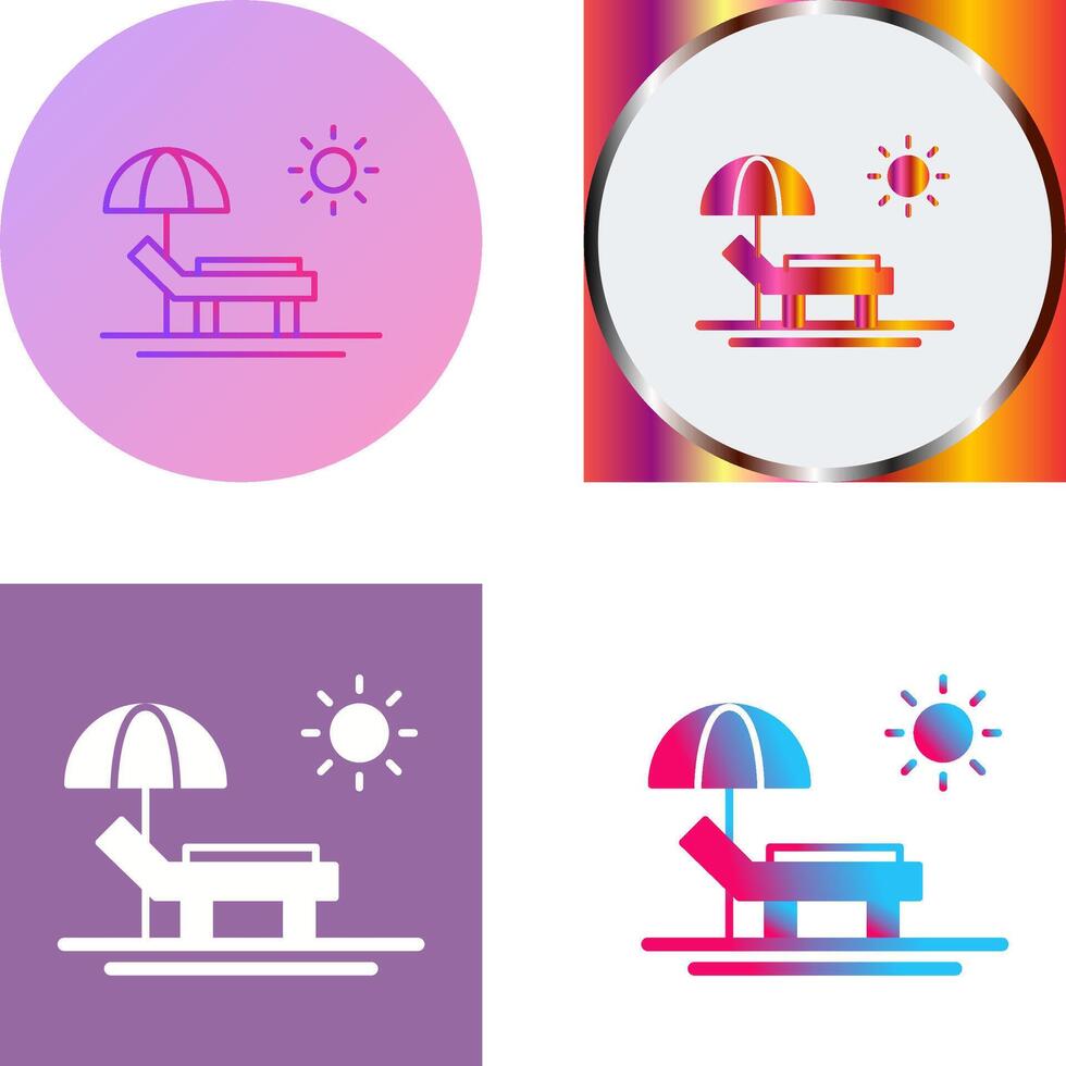 Hammock Icon Design vector