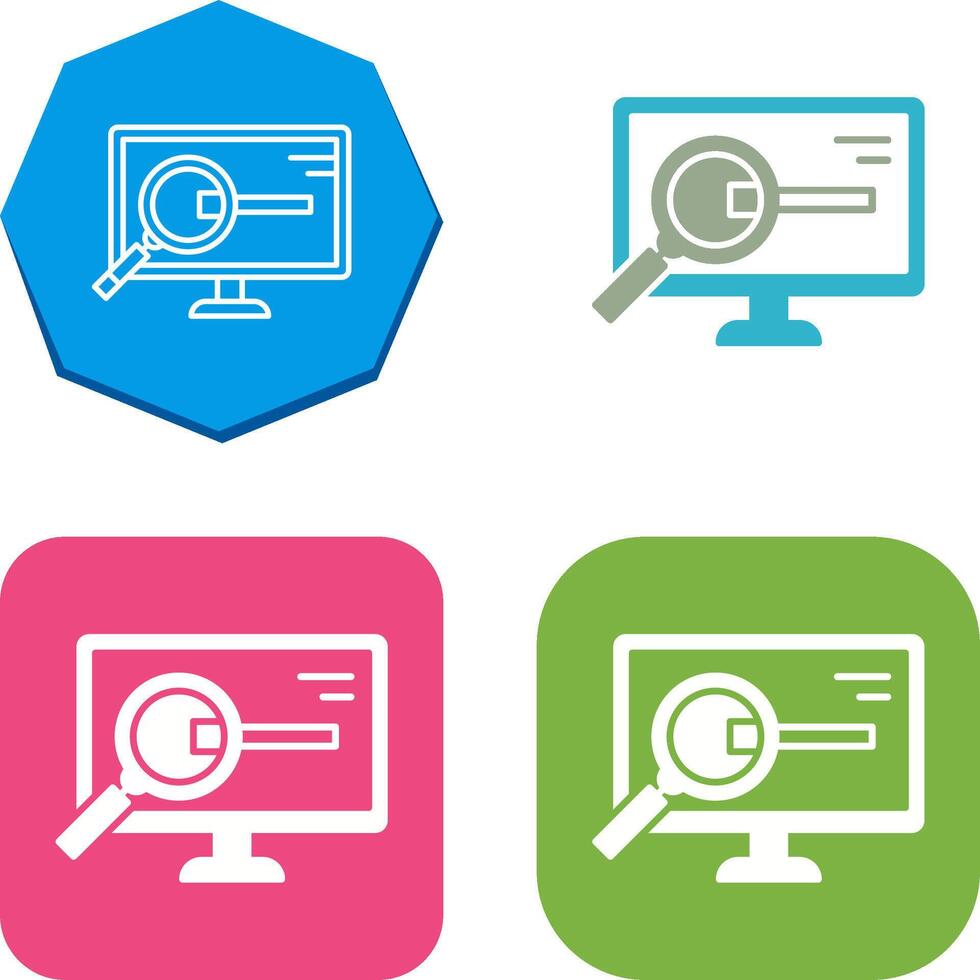 Search Icon Design vector