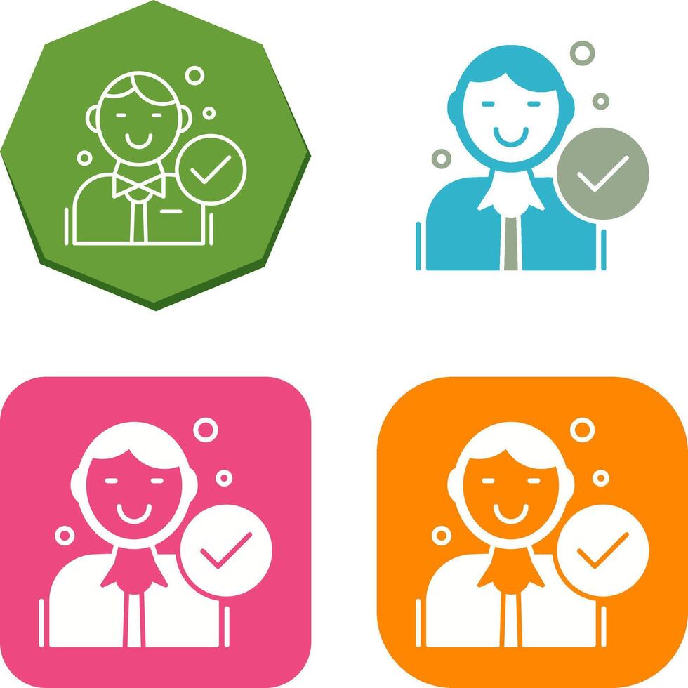 Hire Icon Design vector