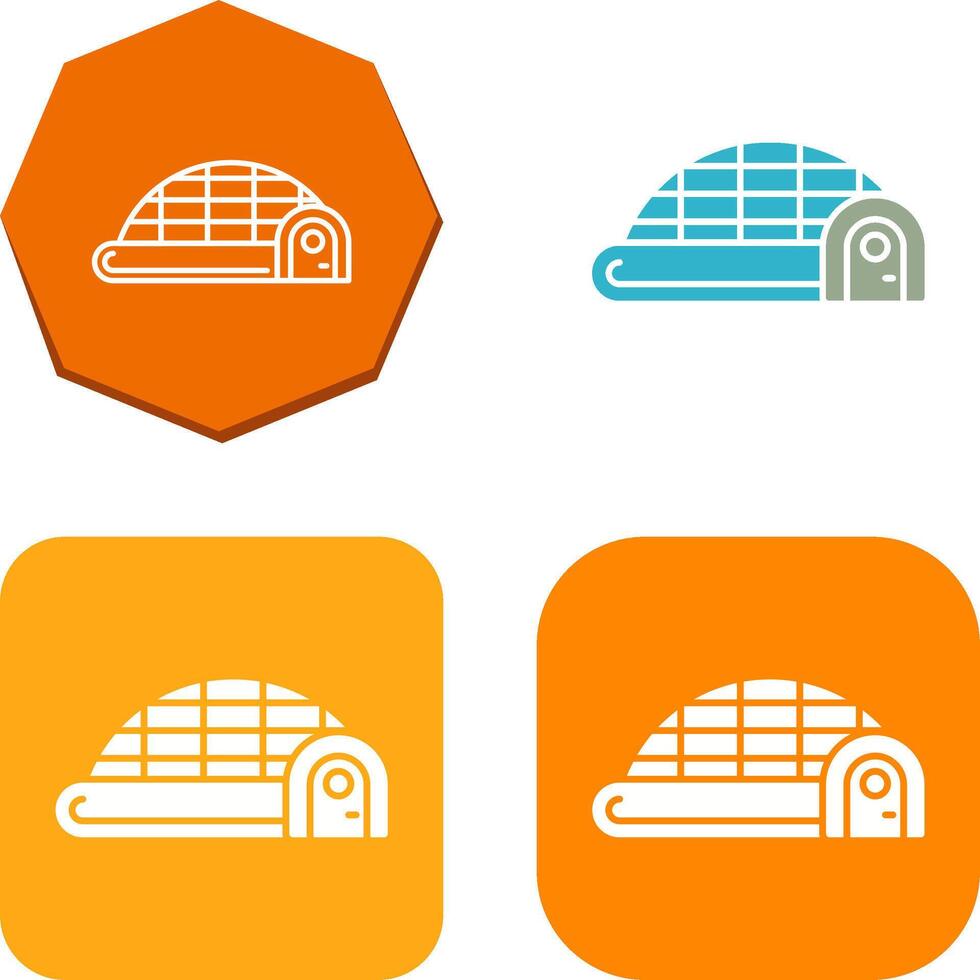 Igloo Icon Design vector