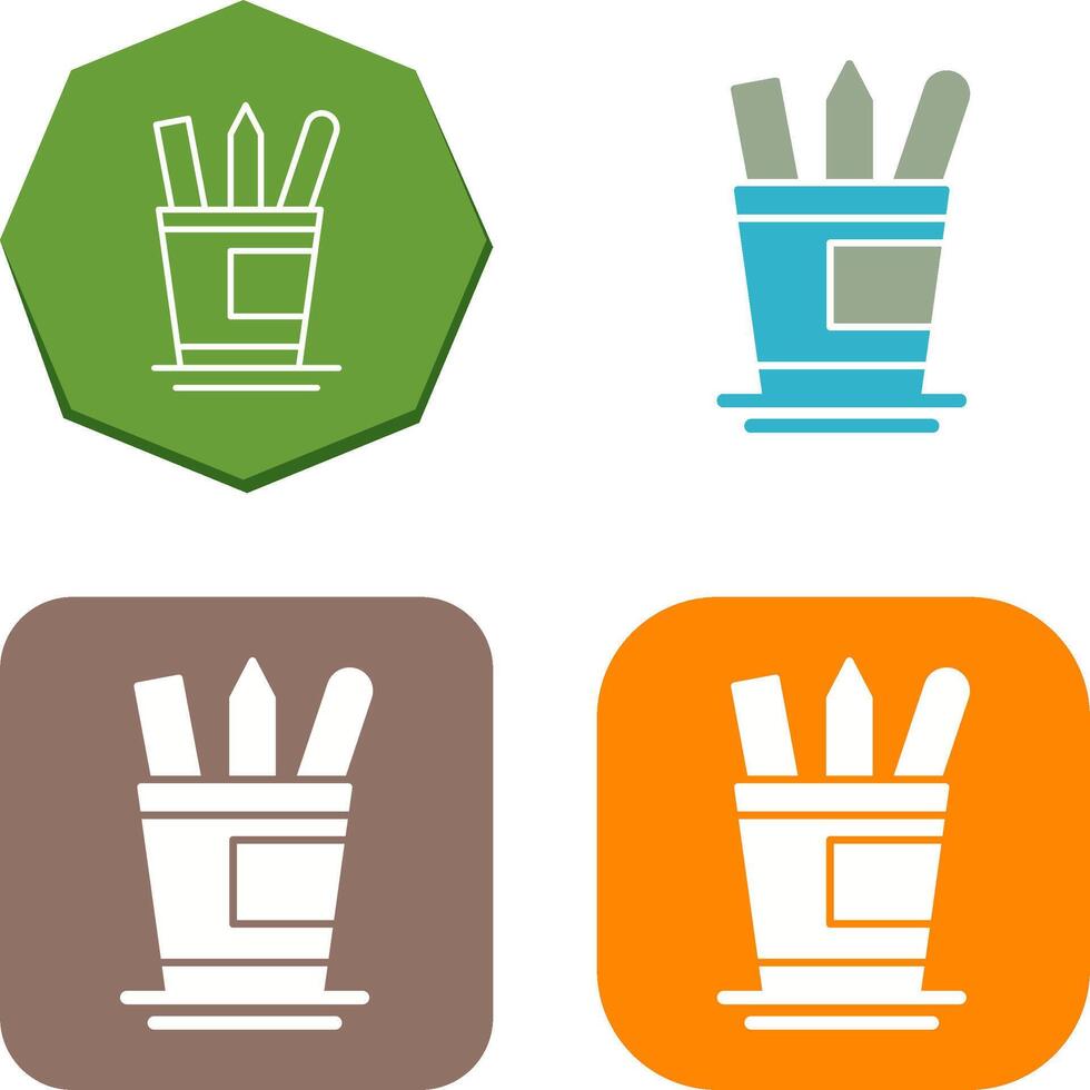 Stationery Icon Design vector
