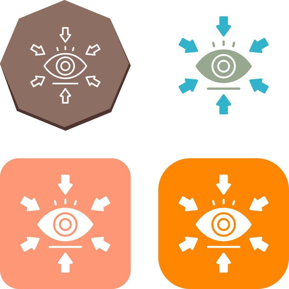 Visualization Icon Design vector