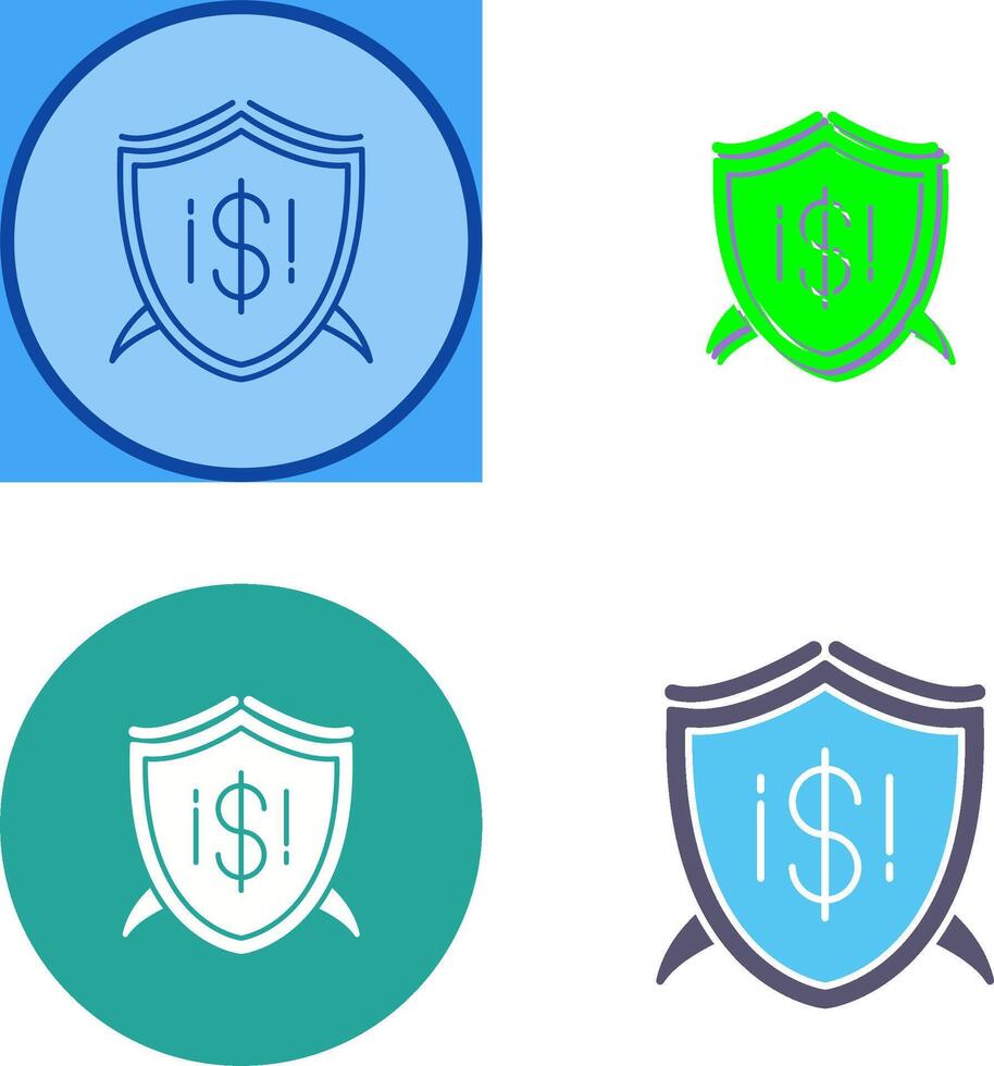 Shield Icon Design vector
