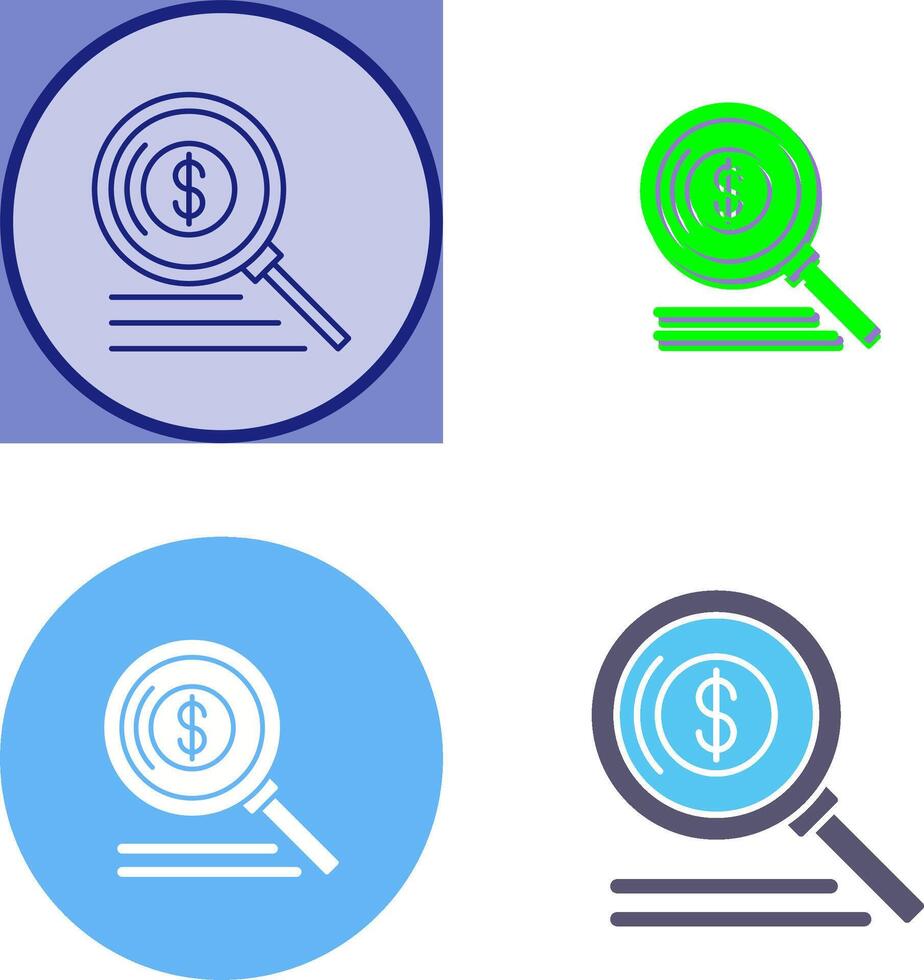 Search Icon Design vector