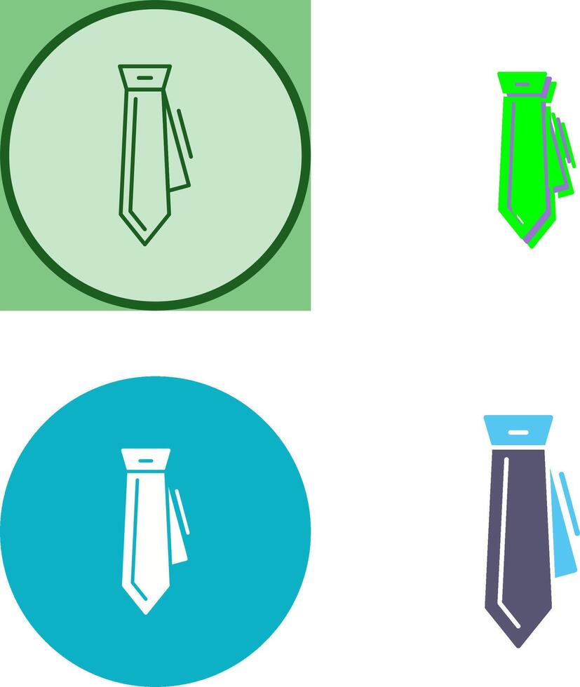 diseño de icono de corbata vector