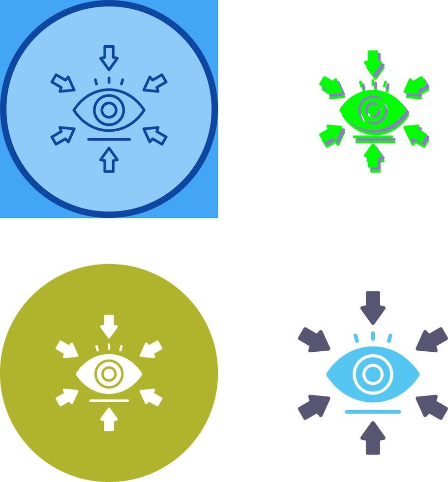 Visualization Icon Design vector