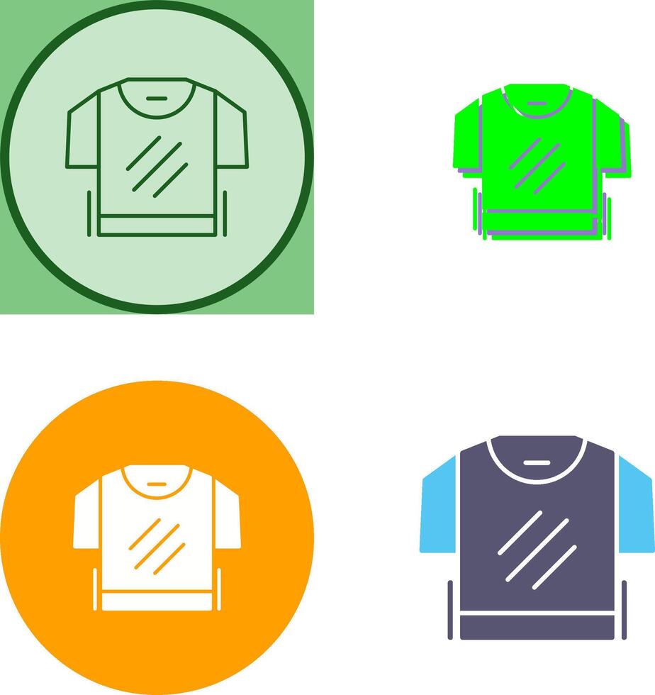 TShirt Icon Design vector