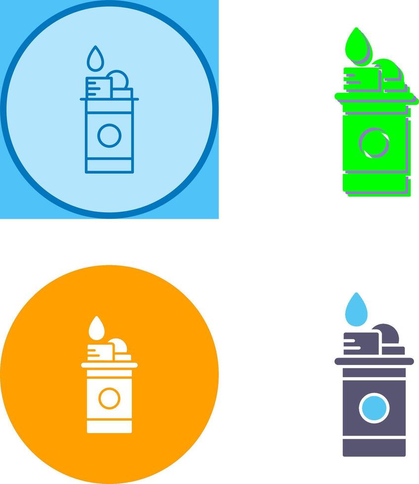 Lighter Icon Design vector