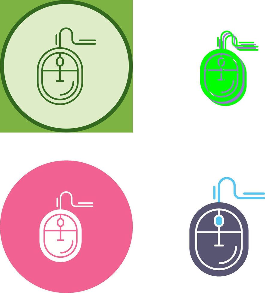 Mouse Icon Design vector