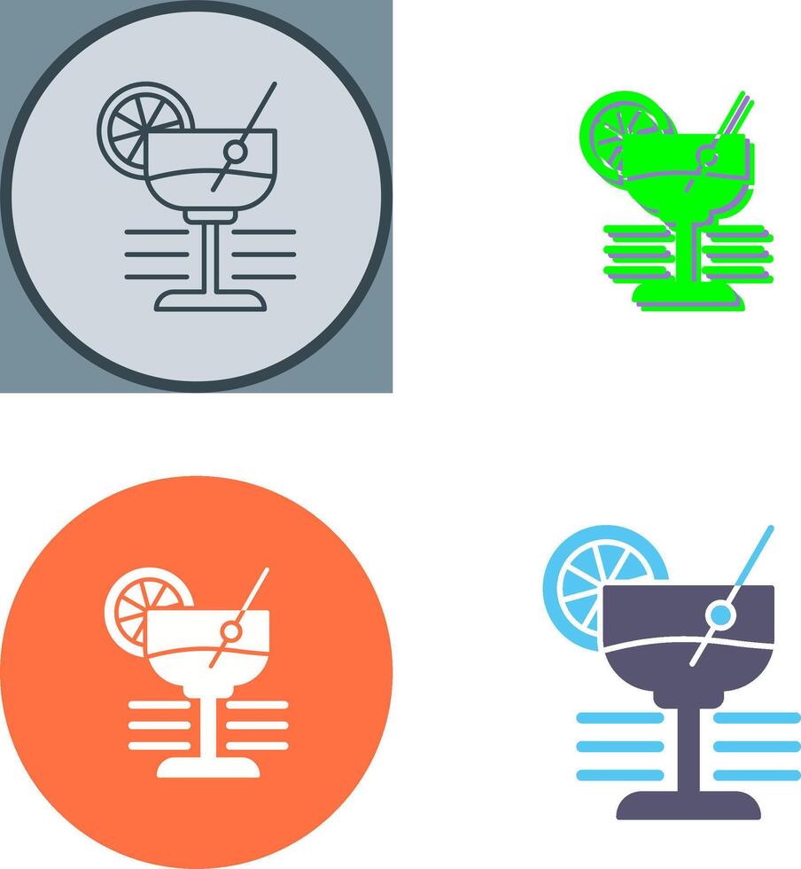 Martini Icon Design vector