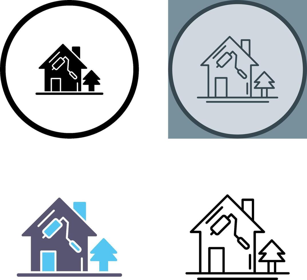 Home Repair Icon Design vector