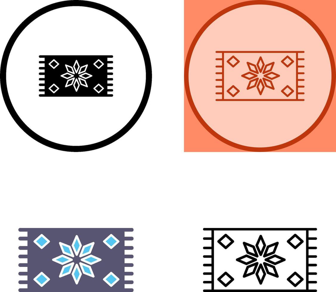 Carpet Icon Design vector