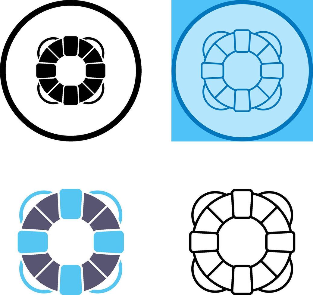 Lifesaver Icon Design vector