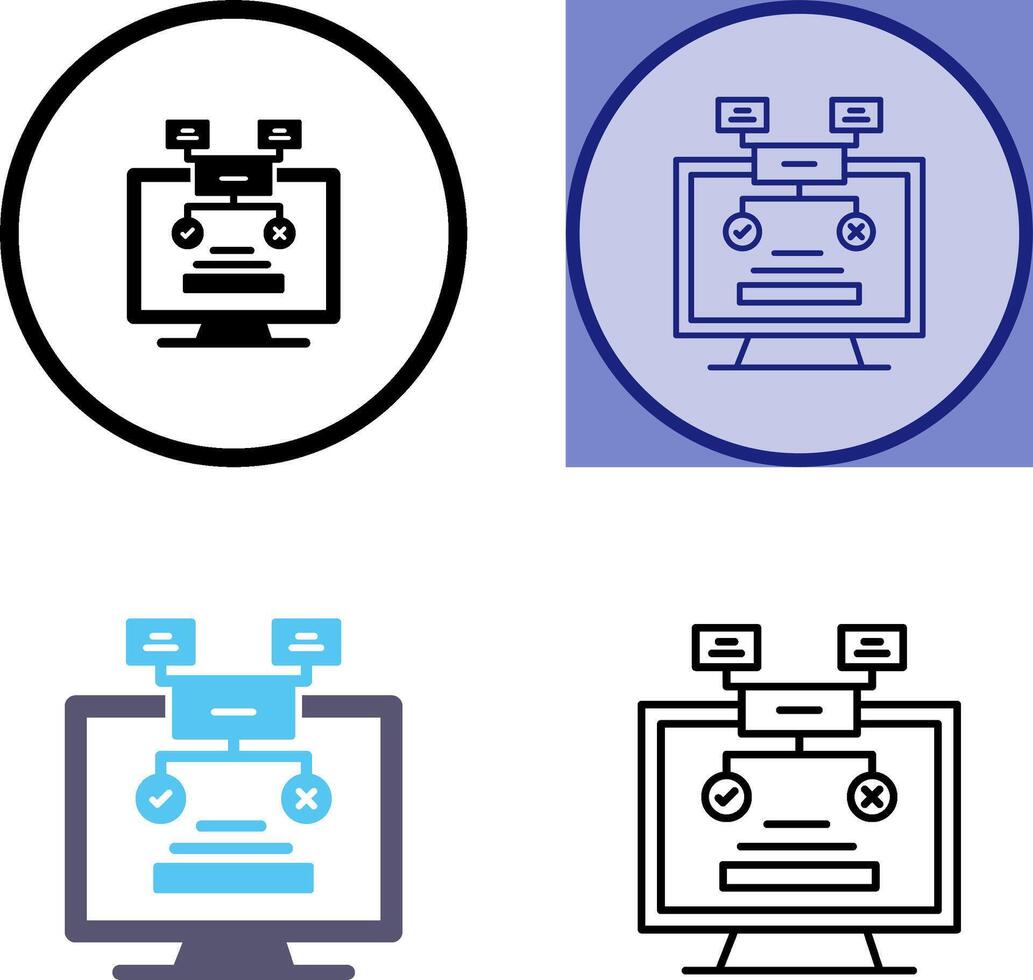 Methodology Icon Design vector