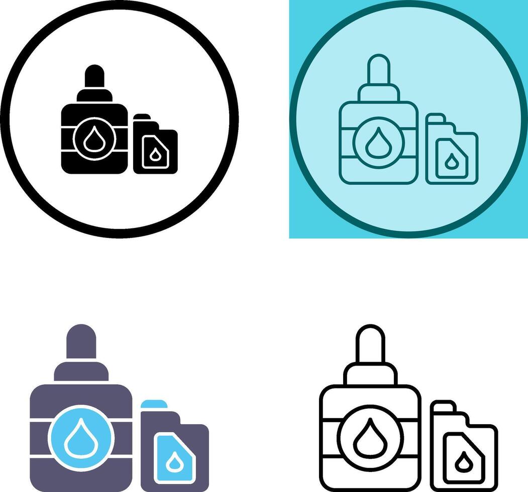 Ink Cartridge Icon Design vector