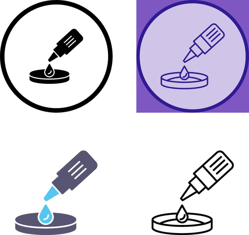 Dropper Icon Design vector