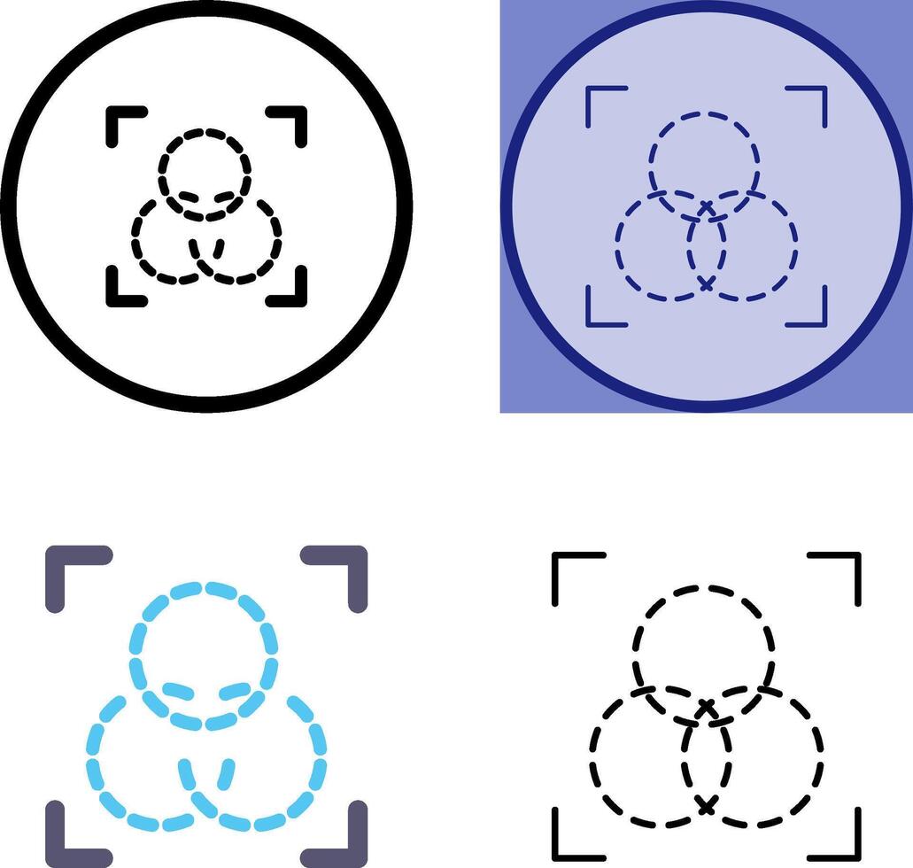 Intersection Icon Design vector