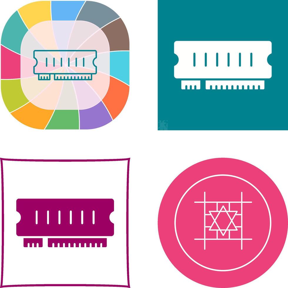 Ram Icon Design vector