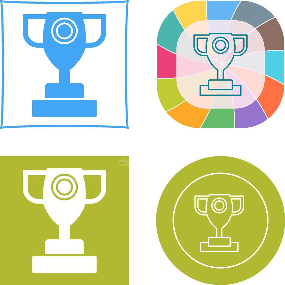 Trophy Icon Design vector