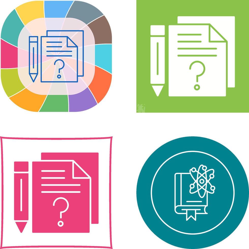 Question Icon Design vector