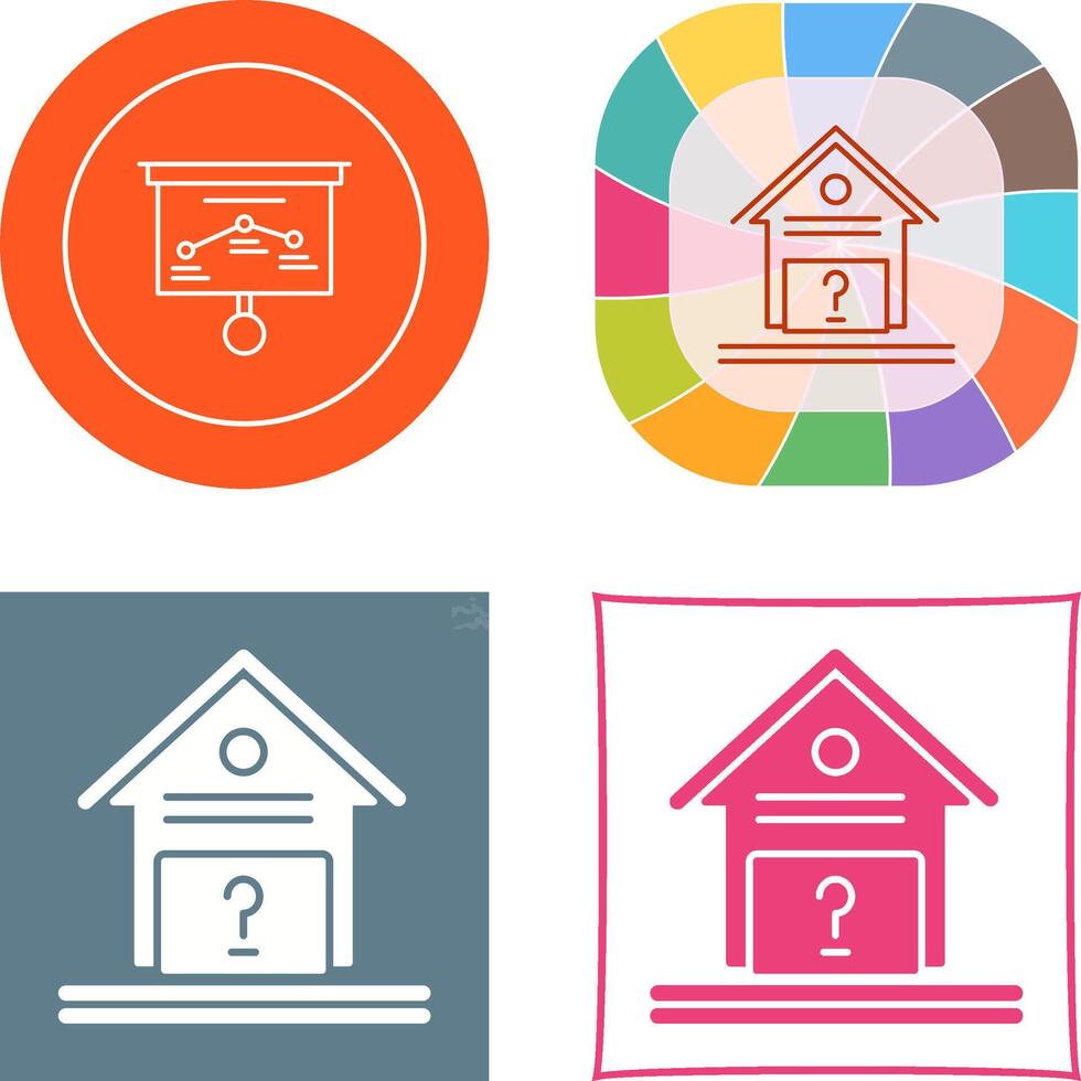 Unknown Icon Design vector