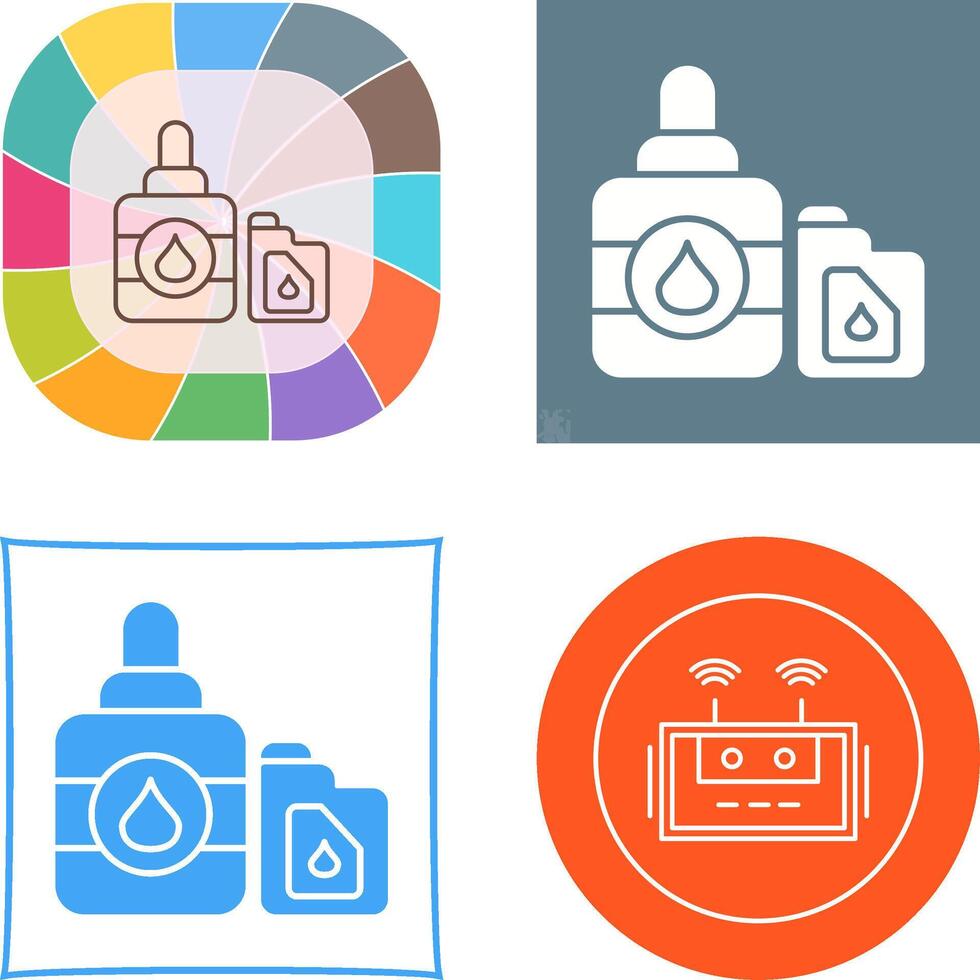 Ink Cartridge Icon Design vector