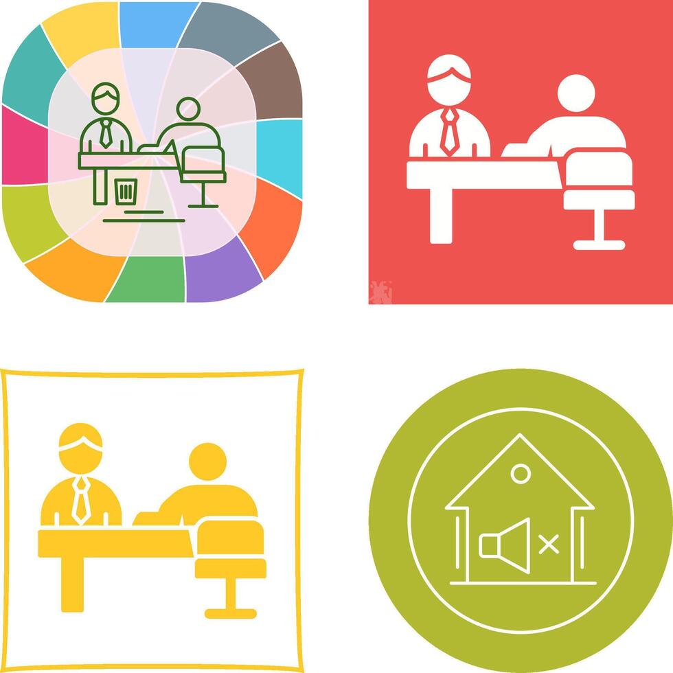 Evaluating work Icon Design vector
