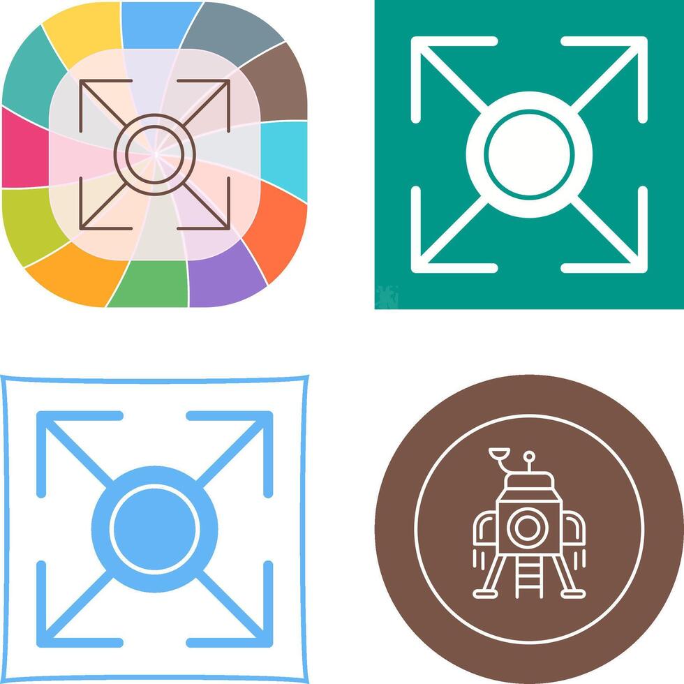 Expand Icon Design vector