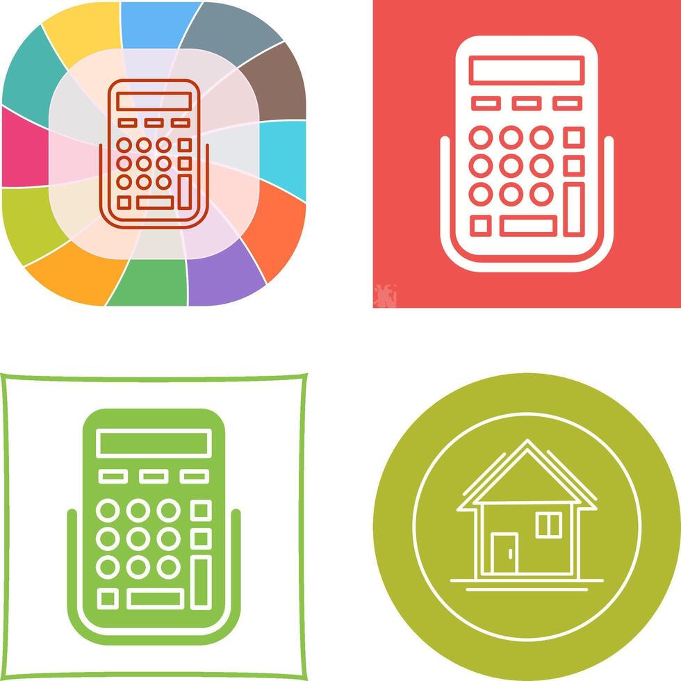 Calculator Icon Design vector