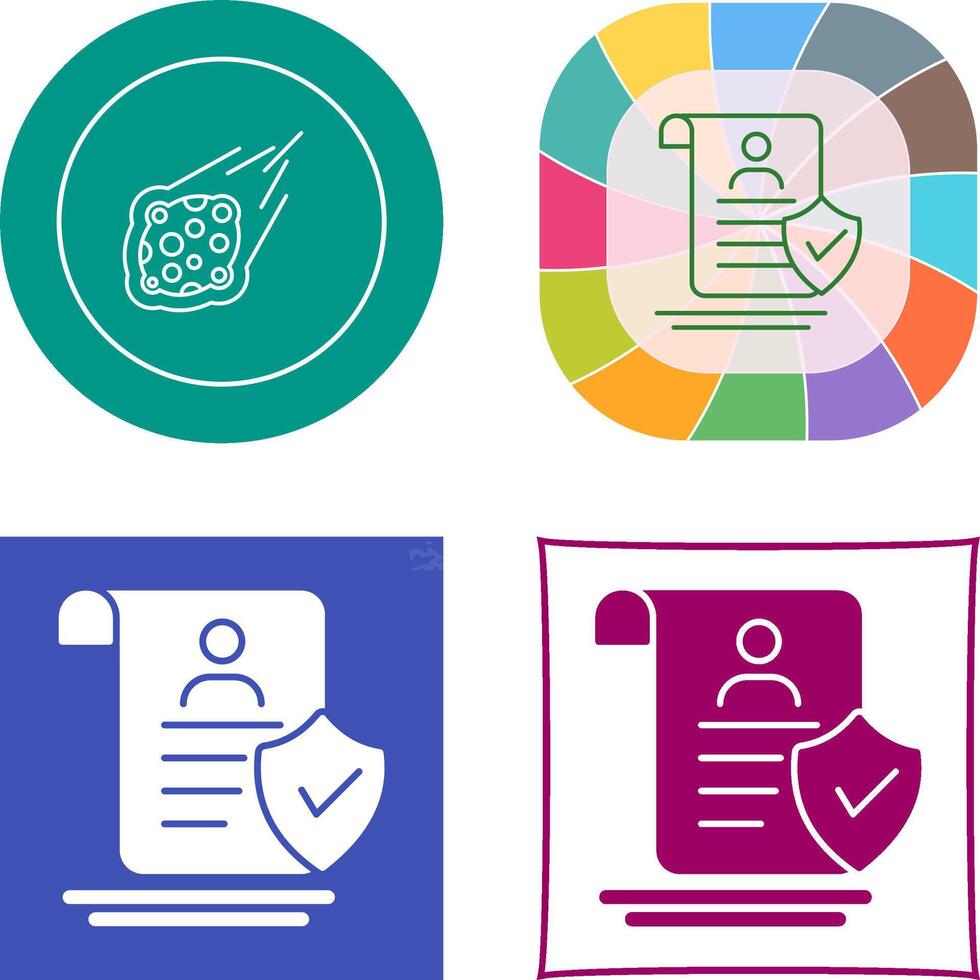 Verified Icon Design vector