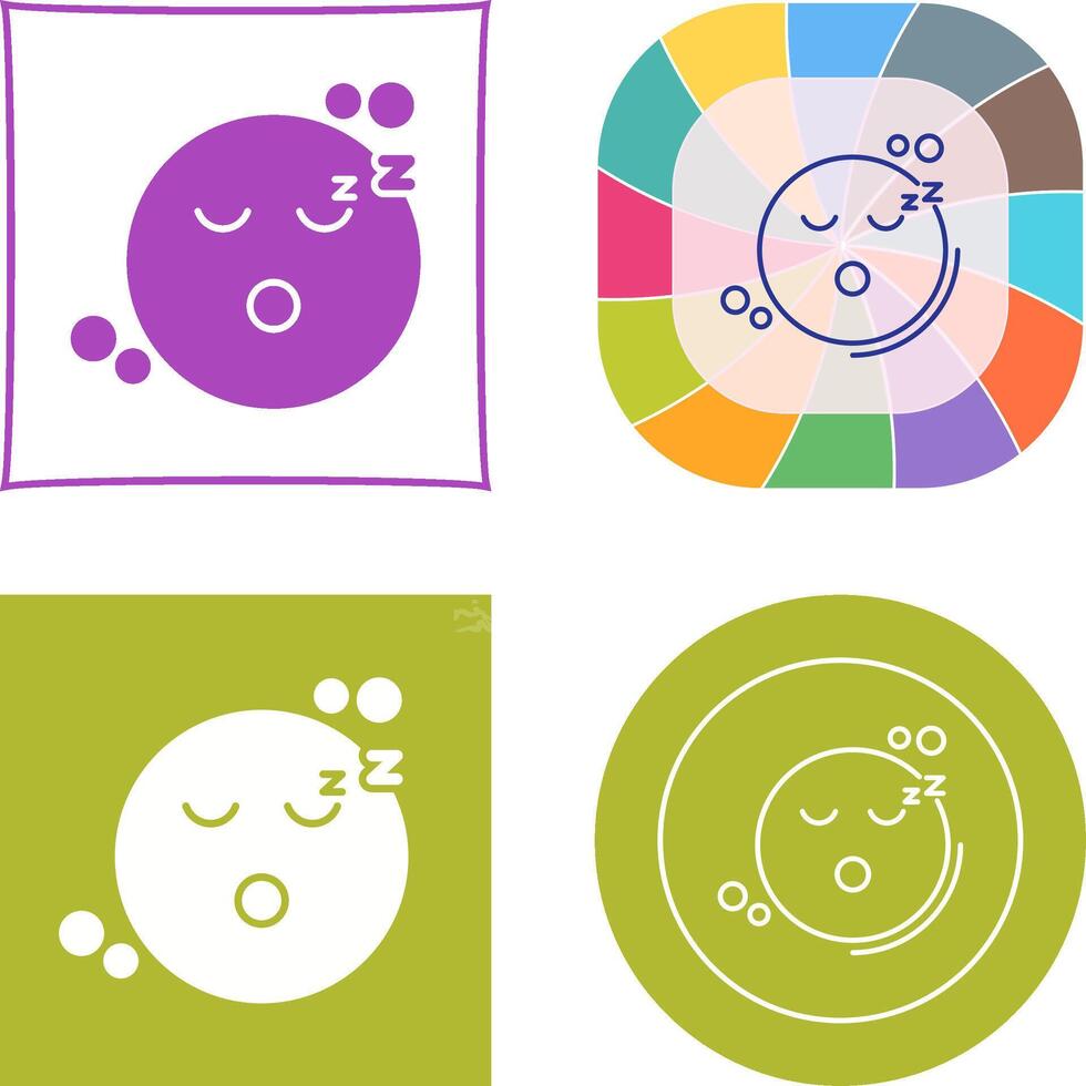 Sleep Icon Design vector