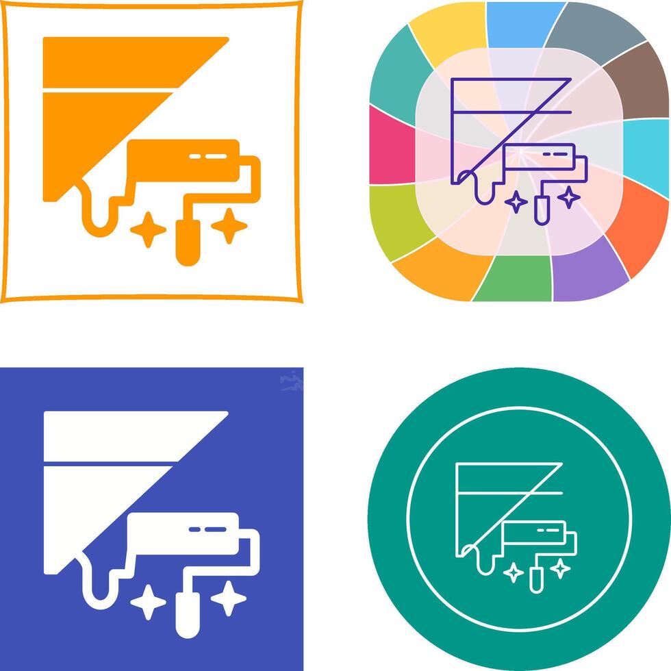 Paint Icon Design vector