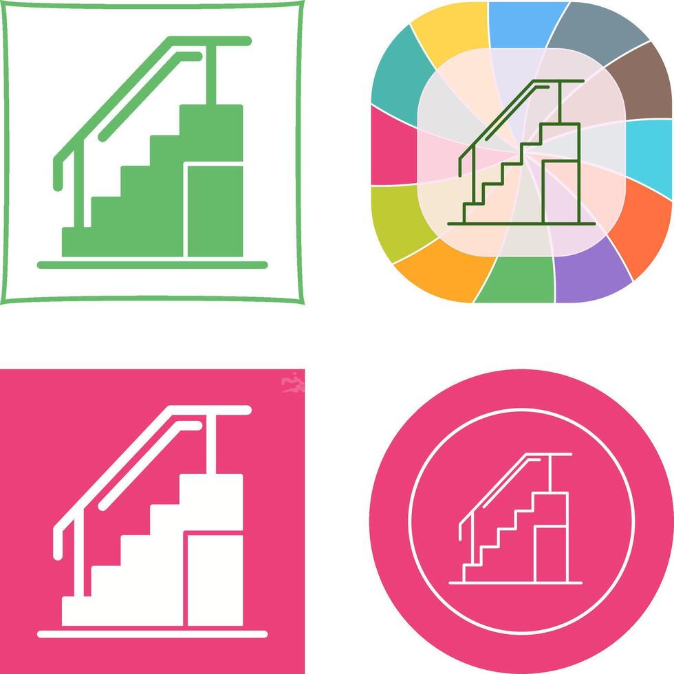 Stairs Icon Design vector