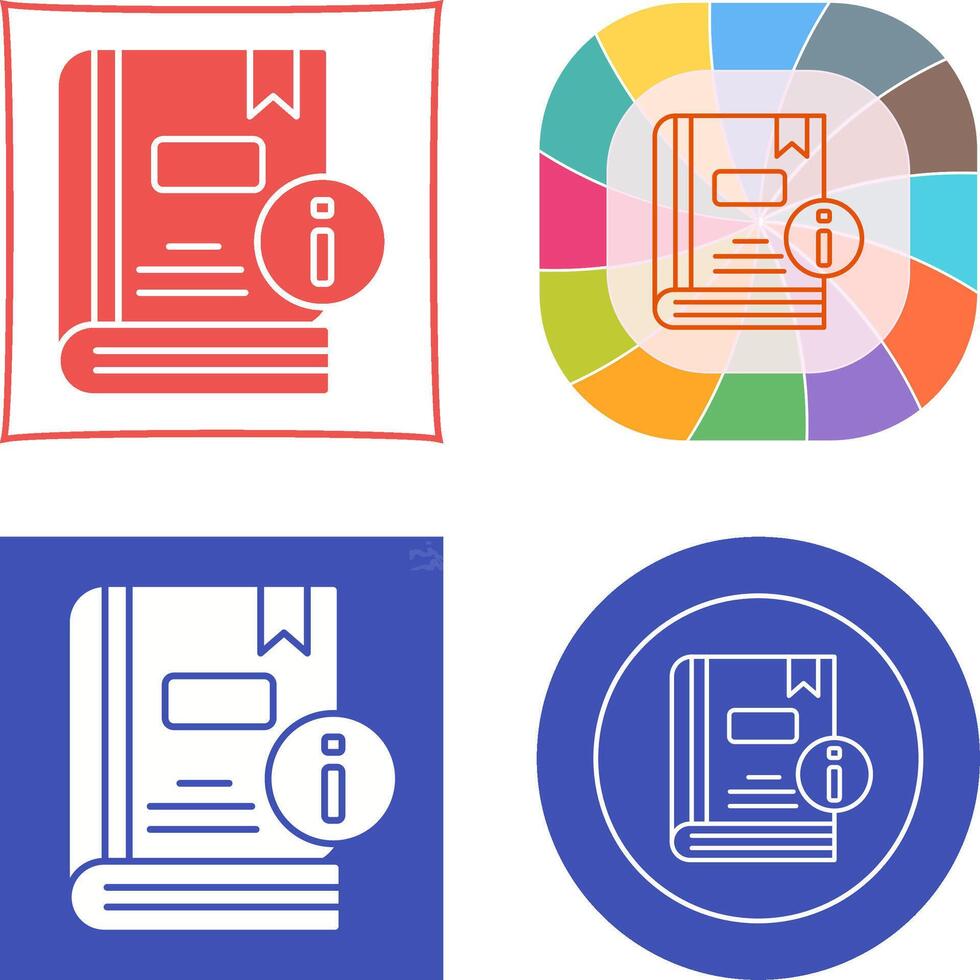 Book Icon Design vector
