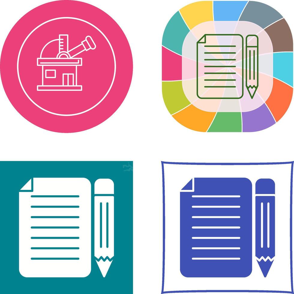 Page Icon Design vector