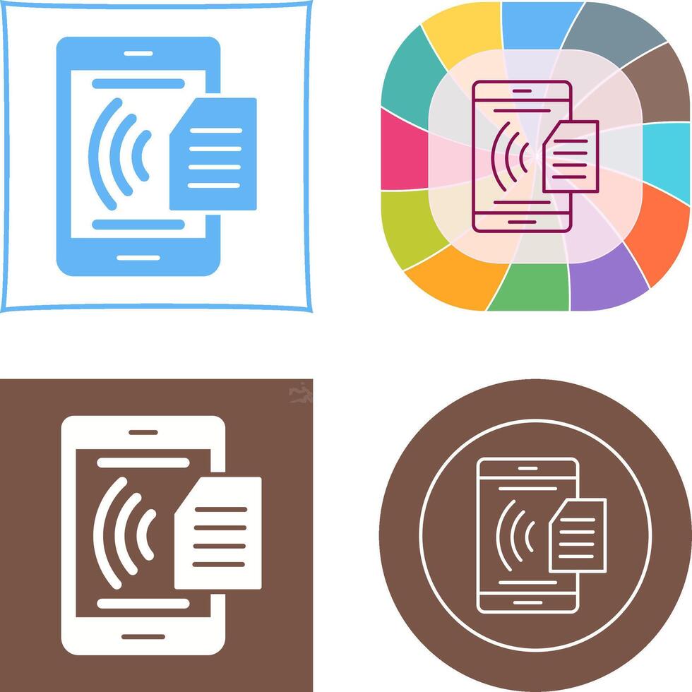 Smart Phone Icon Design vector