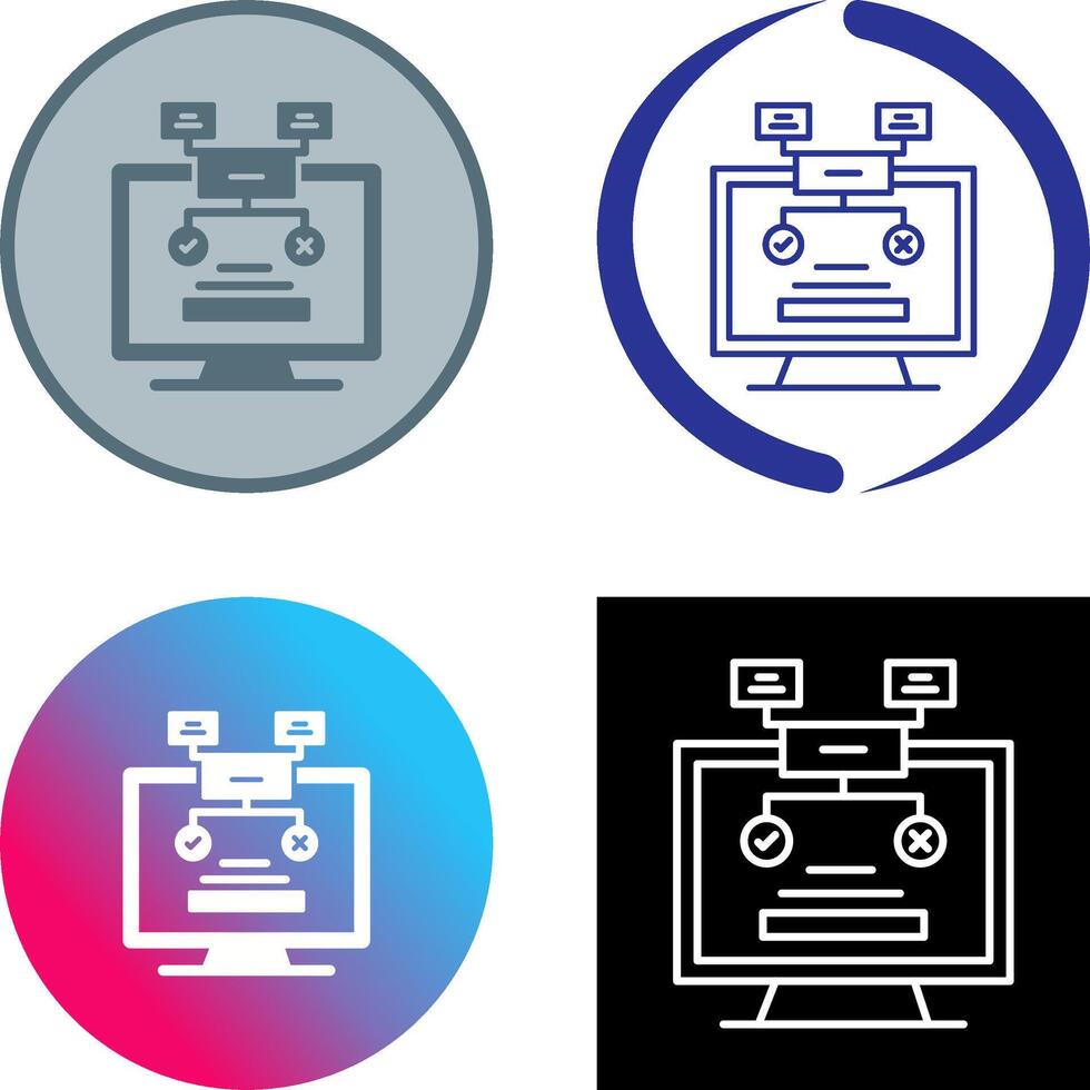 Methodology Icon Design vector