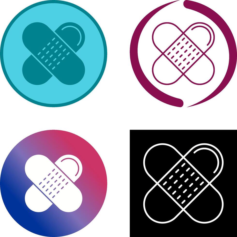 Bandage Icon Design vector
