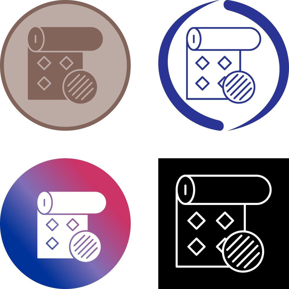 Wallpaper Icon Design vector