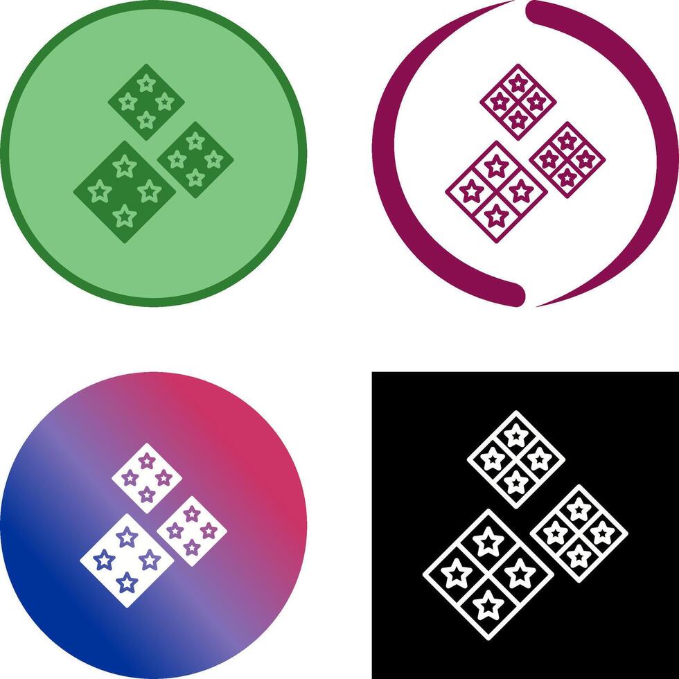 Tiles Icon Design vector