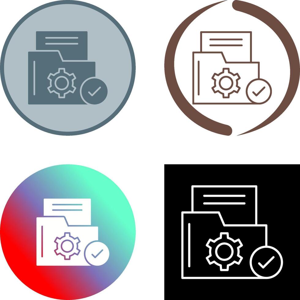 Folder Icon Design vector